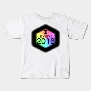 I Survived 2016! Kids T-Shirt